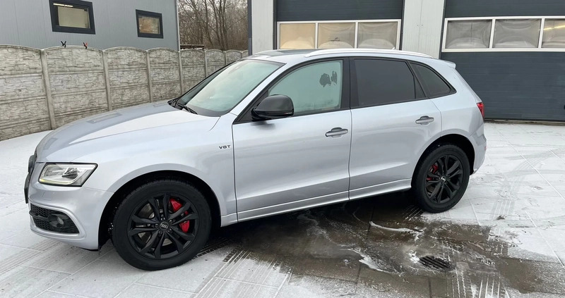 Audi SQ5 cena 109900 przebieg: 165000, rok produkcji 2015 z Góra małe 326